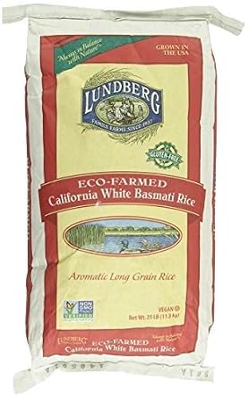 Lundberg Family farms eco-farmed California White basmati Rice (073416401518)