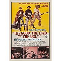XXL Poster 24 X 36 Rare Find Good Bad and The Ugly Clint Eastwood 24 X 36
