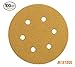 Mestool Sanding Discs, Dustless Hook & loop Discs 6-Inch 6-Hole 100 per box include 60 80 120 150 and 220 GRITS