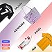 MiPremium Glitter Pink Heat Transfer Vinyl, Glitter Iron On Vinyl (Pack of 4 Sheets), for T Shirts Sports Clothing Other Garments & Fabrics, Easy to Cut Press & Apply Pink Glitter Ironon Vinyl (Pink)