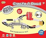 Bend A Path Race and Rescue Set (267 Pieces)