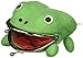 AWG Green Frog Gama-chan Wallet Coin Purse Pouch | Cute Anime Funny Cosplay Plush (Green)