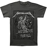 Metallica Men's Justice Seal T-shirt Grey