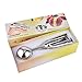 AUSHEN Ice Cream Scoop Cookie Scoop Stainless Steel Multi-function for Ice Cream Cookies and Fruit 3pcs Set（3Pcs）