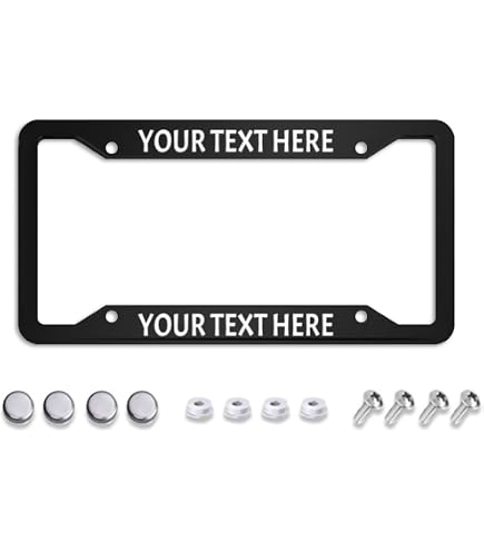 Custom Quebec Red License Plate Frame - Personalized Stainless Steel Car Plate Cover With White Text | Funny Gift, Waterproof & Rustproof - View #6