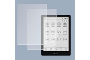 LaoShuSheng Anti-Glare Matte Screen Protector Designed for 6" Onyx Boox Go 6/Boox Poke 5/Poke 5S e-Reader (2-Pack) Anti Fingerprint Anti Burst Nano Matte Skin PET Soft Film (Matte)