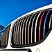 Wandkings&reg; Grille Stripe Decals for Kidney Grills - Reflective Colors (Dark Blue, Red, White-Silver, Light Blue) primary