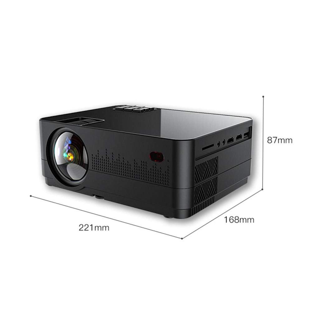 Dough.Q Mini Proyector 3D Full HD Pico Proyector, proyector ...