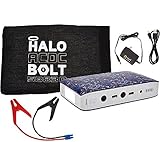 Halo Bolt Portable Charger & Car Jump Starter w/ LED Floodlight & Cell Phone Charger