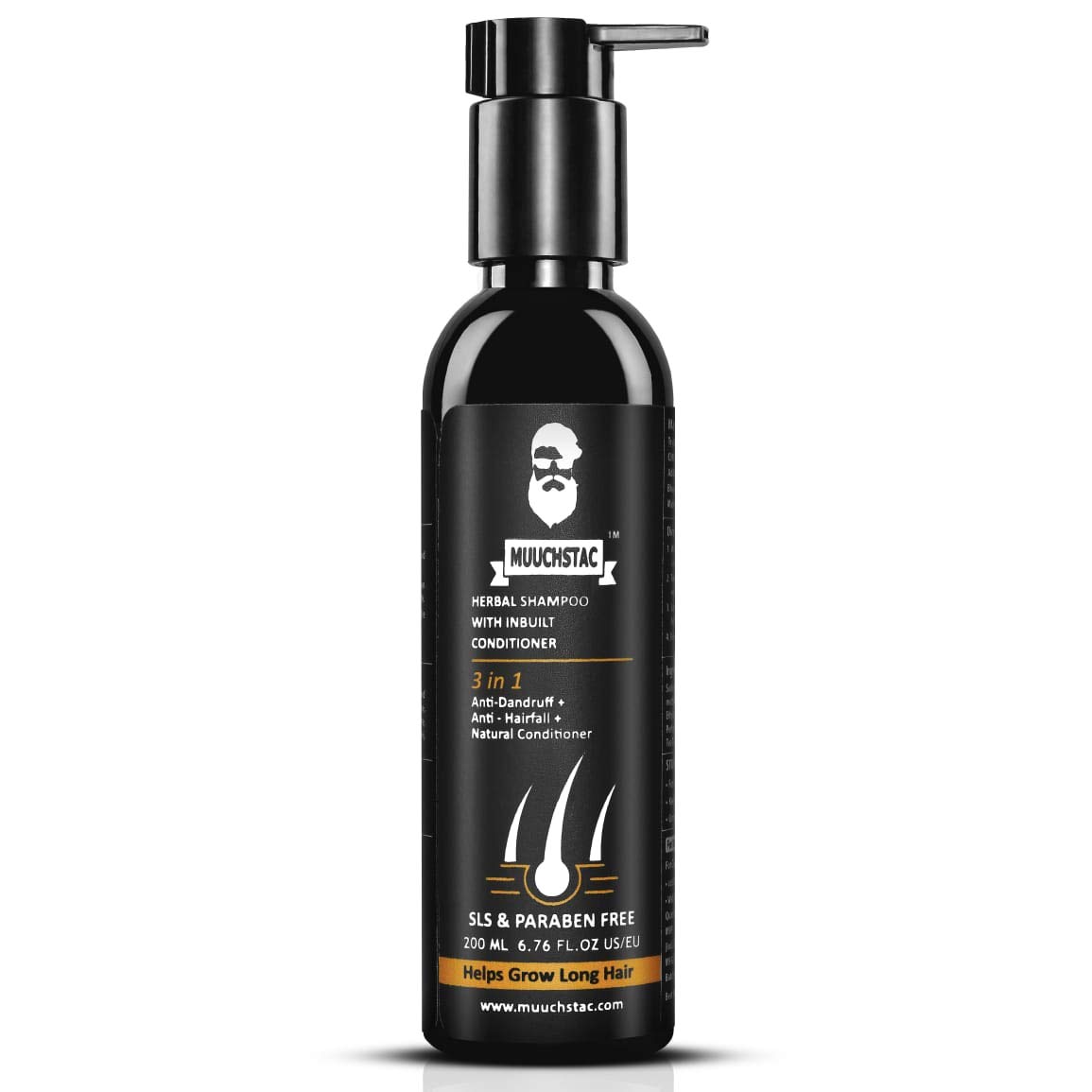 Buy Muuchstac Herbal Shampoo With Inbuilt Conditioner Anti