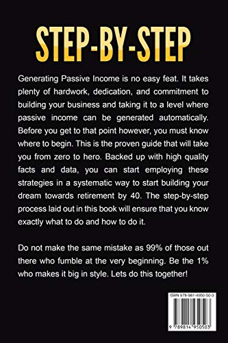 How To Earn Passive Income - Step By Step: The Proven Guide To Start Making Money Passively Work From Home And Build Your Financial Freedom 1