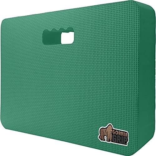 Gorilla Grip Thick Kneeling Pads, Knee Pad Cushion for Gardening, Yard