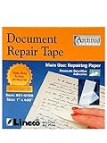 Lineco Document Repair Tape 1 in. x 35 ft. [PACK OF 2 ]