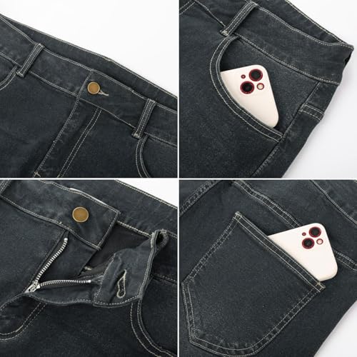 Hanna Nikole Women's High Waist Stretch Bootcut Jeans