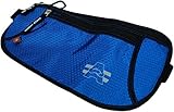 Angel Cola Hexagon Money Belt For Travel RFID Protector Gear (Royal Blue)