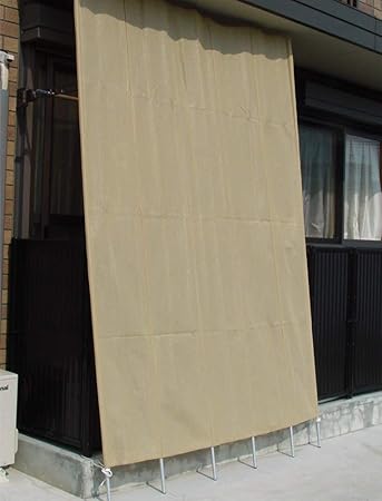 Amazon 洋風立てす10尺 幅0x高300ｃｍ ベージュ色 エクステリア