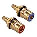 XCSOURCE 1 pair Replacement Brass Ceramic Stem Disc Cartridge Faucet Valve Quarter Turn G1/2