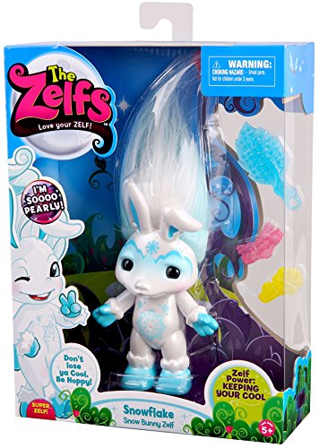 The Zelfs - SNOWFLAKE Snow Bunny Zelf *SERIES 4 LARGE* (Dispatched From UK)