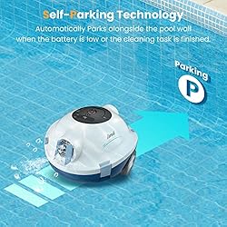 INSE Y10 Cordless Robotic Pool Cleaner, Automatic
