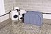 RITZ Polyester / Cotton Quilted Two Slice Toaster Appliance Cover, Dust and Fingerprint Protection, Machine Washable, Light Blue
