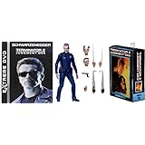 T-1000 Police Figure Movie Terminator 2 Judgment Day DVD + Disguise Action Figure Sci-Fi Neca Pack Schwarzenegger