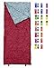 Sleeping Bag by RevalCamp - Bordeaux - Indoor & Outdoor Use. Great for Kids, Boys, Girls, Teens & Adults. Ultralight and Compact Bags are Perfect for Hiking, Backpacking & Camping