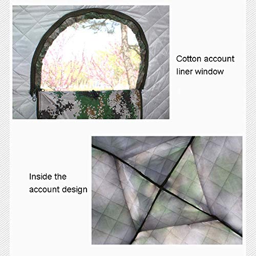 XDHN Zelt/Automatisch Vergrößert Und Verdicken Baumwollzelt-Digital-Tarnung Baumwolle Zelt Im Freien Tarnzelt – Bild 7