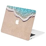 TOP CASE - Retro Series Rubberized Hard Case Compatible with MacBook Air 13