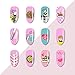 BORN PRETTY Nail Art Stamp Template Rectangle Stamping Plate manicuring Decoration Thanksgiving 3 Pcs Bundle