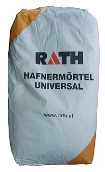 1,28€/kg Rath Hafnermörtel Universal Schamottmörtel 25Kg