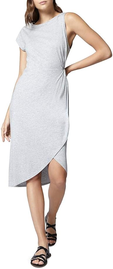 asymmetric midi dress