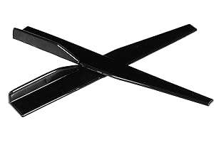 Universal Side Skirts 29.3 Inches, Side Skirt Extensions, Car Side Skirt Rocker Splitters AntiScratch Protector Glossy Black 