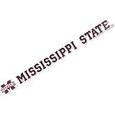 Desert Cactus Mississippi State University Sticker Bulldogs MSU Hail State Name Logo Vinyl Decal Laptop Water Bottle Car Scrapbook (15 Inch Sticker)