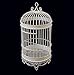 Firefly Imports Homeford White Metal Wedding Bird Cage, 20-1/2-Inchthumb 2