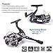 Out Topper Telescopic Fishing Rod Poles Kit,Travel Spin Spinning Rod and Reel Combos with Reel Line Lures Hooks Saltwater Fishing Pole