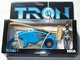 Disney NECA Tron Blue Light Cycle with Flynn Figure 20th Anniversary Collector's Edition Limited to 5000
