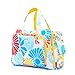 Ju-Ju-Be Be Prepared Messenger Diaper Bag with Insulated Bottle and 3 Zippered Pockets, Flower Power