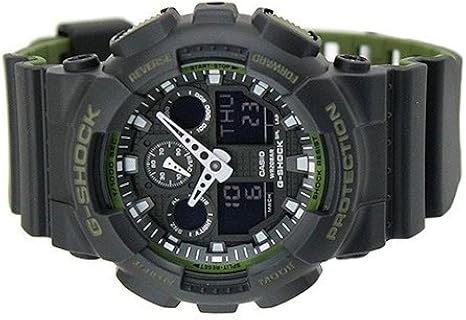 g shock ga 100 dimensions