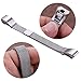 Abeky Replacement Bands for Fitbit Alta,Fit bit Alta HR,Metal Band Magnetic Milanese Accessories Wristbands Bracelet Alternative Stainless Steel with Adjustable Clasp for Alta Small Large Silver