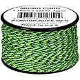 Atwood Rope MFG Micro Utility Cord 1.18mm X 125ft Reusable Spool | Tactical Nylon/Polyester Fishing Gear, Jewelry Making, Camping Accessories