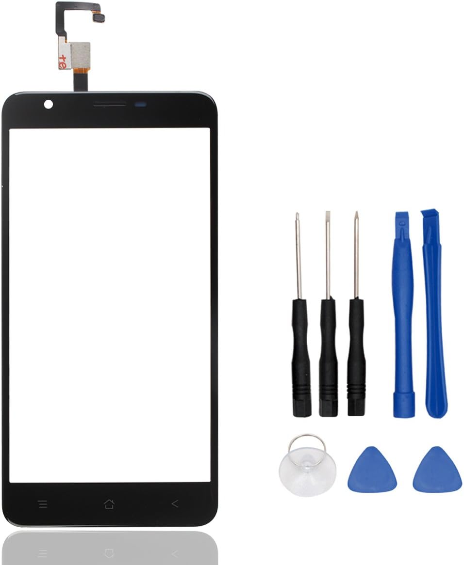 Ocolor touch screen replacement touch panel + Tools for Blackview E7 E7S(Black)