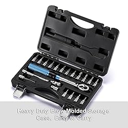 CASOMAN 1/4-inch Drive Click Torque Wrench