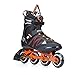 K2 Skate Men's F.I.T Boa Inline Skates, Black/Orange, 13