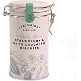 Cartwright &amp; Butler - Strawberry &amp; White Chocolate Biscuits Tin
