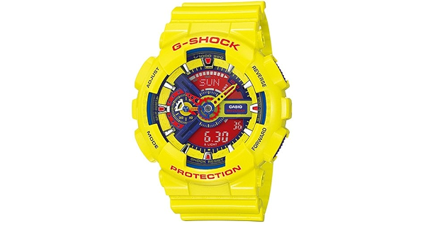 CASIO G-SHOCK Hyper Colors Limited Edition Yellow Watch GShock GA-110A-9 :  Amazon.com.au: Clothing, Shoes \u0026 Accessories