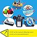 Electric Air Pump 110V AC/12V DC 2 Way Quick-Fill Air Beds Pump Attachments with 3 Nozzles for Inflatables Air Bed Mattress Float Pool Toy Flow