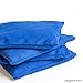 Corn Filled Cornhole Bags - Set of 8 Bean Bags for Corn Hole Game - Regulation Size & Weight - Red and Blue