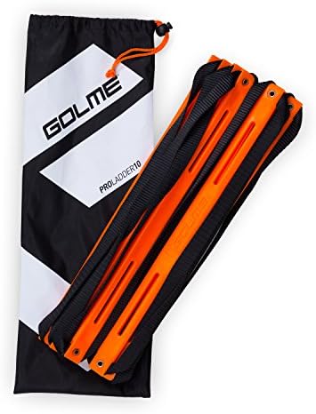 GOLME PRO Speed + Agility Ladder with Training Drill Carry Bag