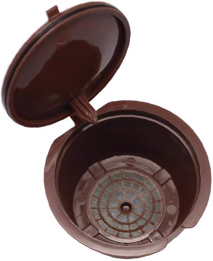 Nicetruc Reutilizable del café de la cápsula de plástico Recargable de café  Cestas de Filtro cápsulas compatibles con Dolce Gusto Cerveceros Hogar y  cocina Filtros de café futakuchi-hakata.com