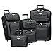 Travel Select Amsterdam Expandable Rolling Upright Luggage Set 4-Piece, Gray primary